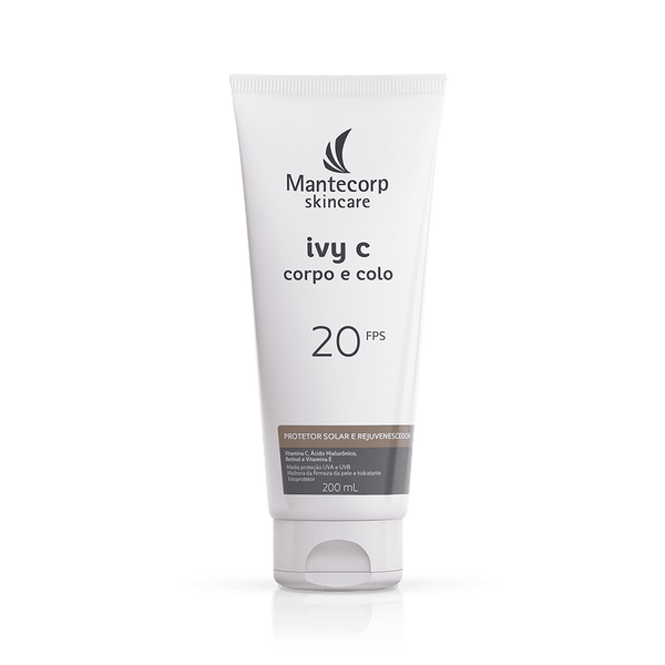 Sérum Rejuvenescedor Ivy C Corpo e Colo Com FPS 20